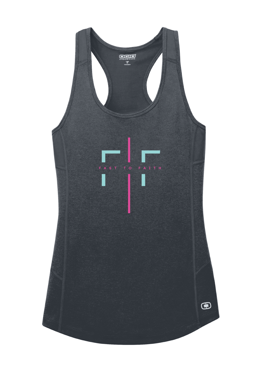 Fast to Faith - Women's Moisture Wicking Tank Top (multiple colors)