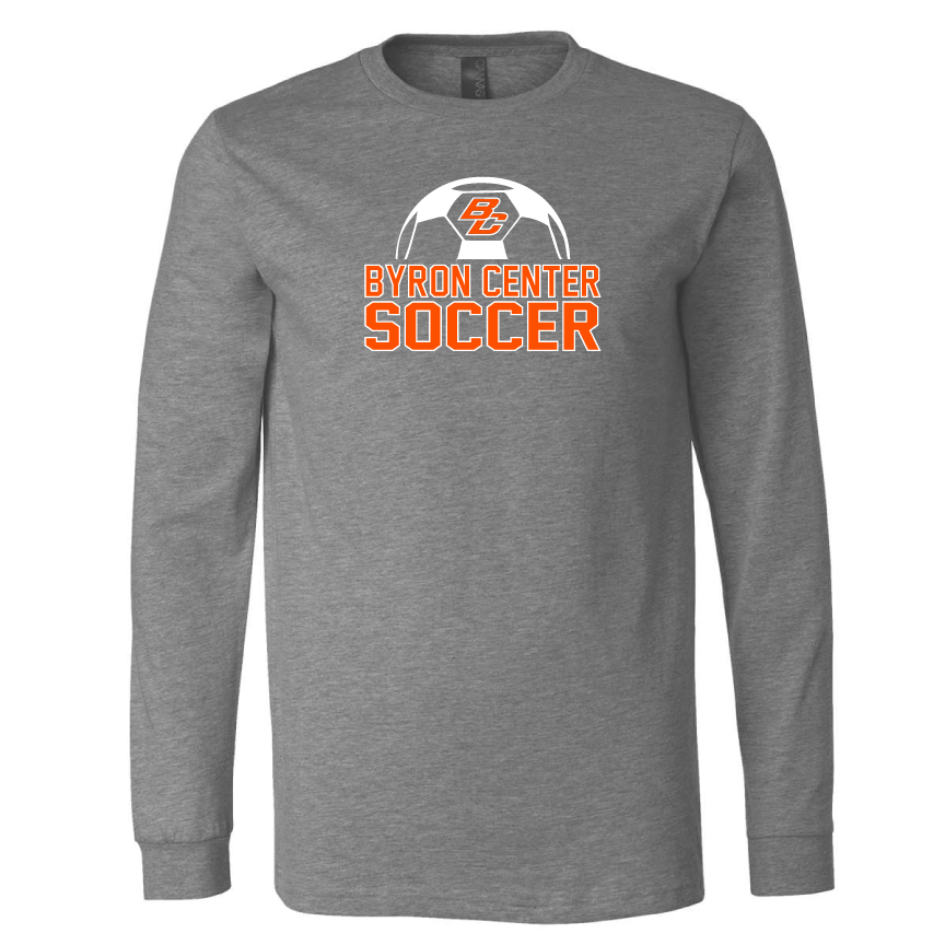 Byron Center Soccer - Adult Premium Long Sleeve T-Shirt