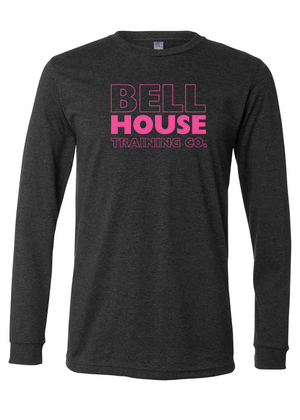 Bell House - Limited Edition PINK Unisex Premium Long Sleeve T-Shirt (multiple logos)