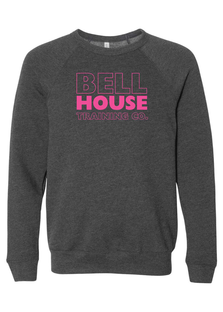 Bell House - Limited Edition PINK Unisex Premium Crewneck Sweatshirt (multiple logos)