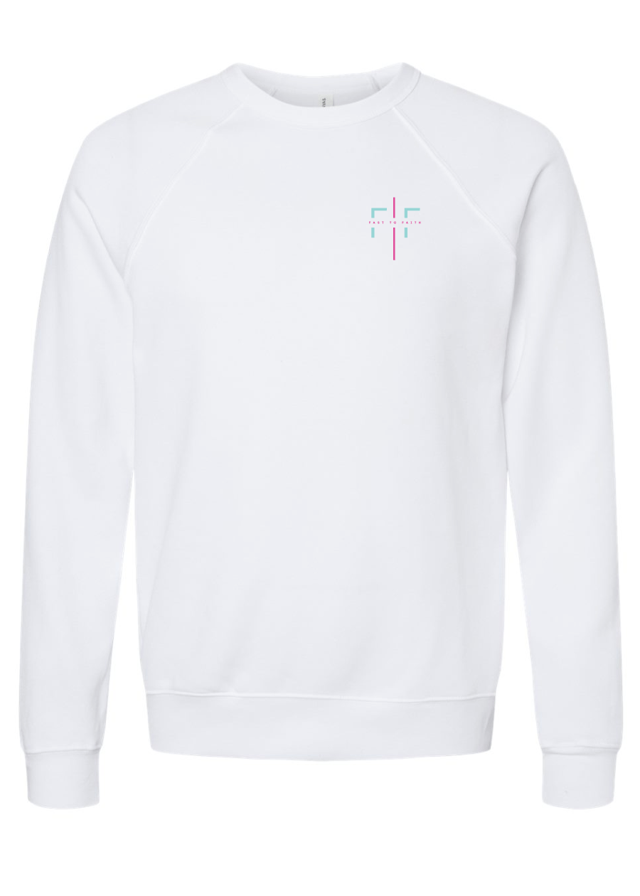 Fast to Faith - Adult Premium Crewneck Sweatshirt (multiple colors)