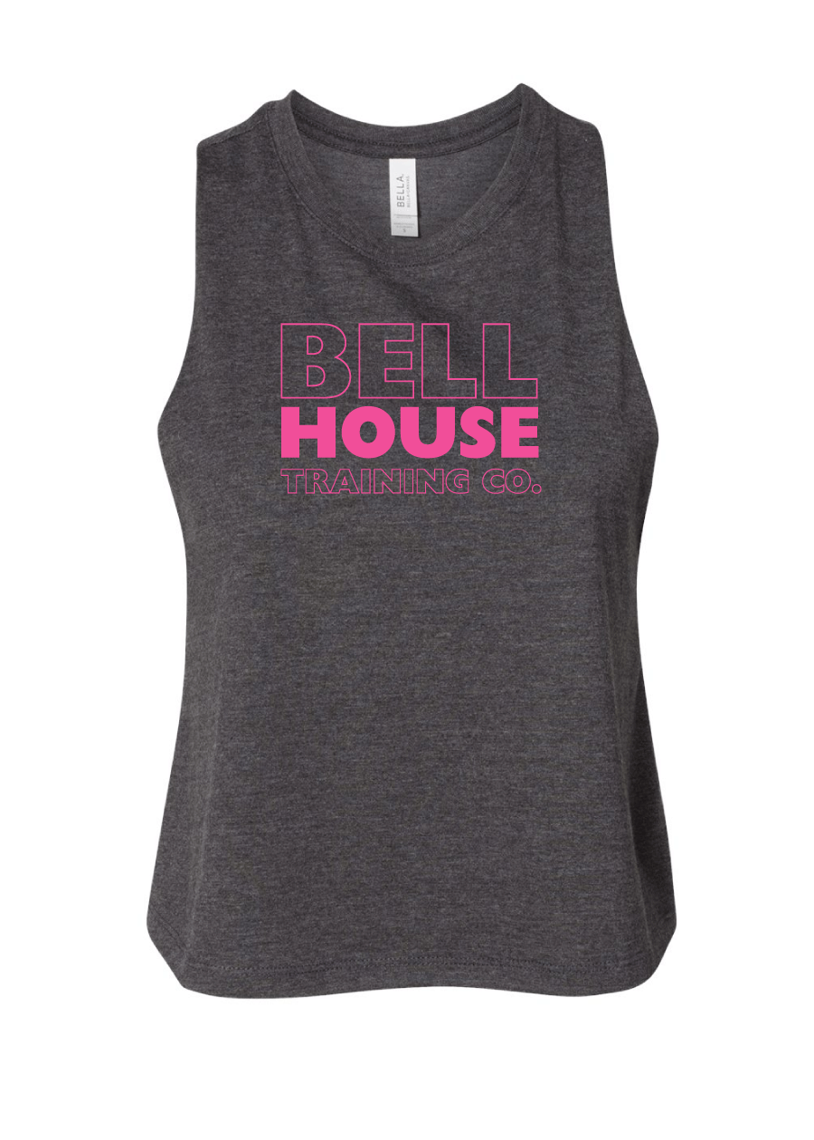 Bell House - Limited Edition PINK Women's Crop Tank