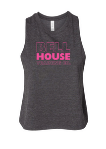 Bell House - Limited Edition PINK Women's Crop Tank