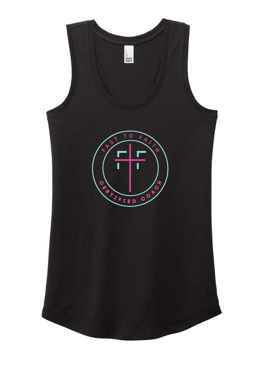 Fast to Faith - Women's Tank Top, Coaches Only (multiple colors)