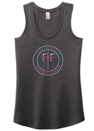 Fast to Faith - Women's Tank Top, Coaches Only (multiple colors)