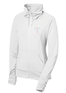 Fast to Faith - Women's Stretch Full-Zip Jacket (multiple colors)