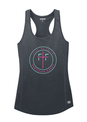 Fast to Faith - Women's Moisture Wicking Tank Top, Coaches Only (multiple colors)