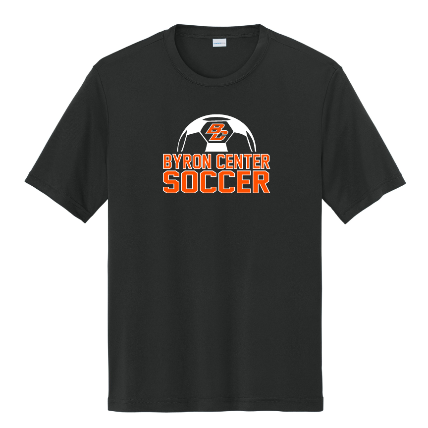 Byron Center Soccer - Adult Moisture Wicking T-Shirt