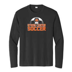 Byron Center Soccer - Adult Moisture Wicking Long Sleeve Tee