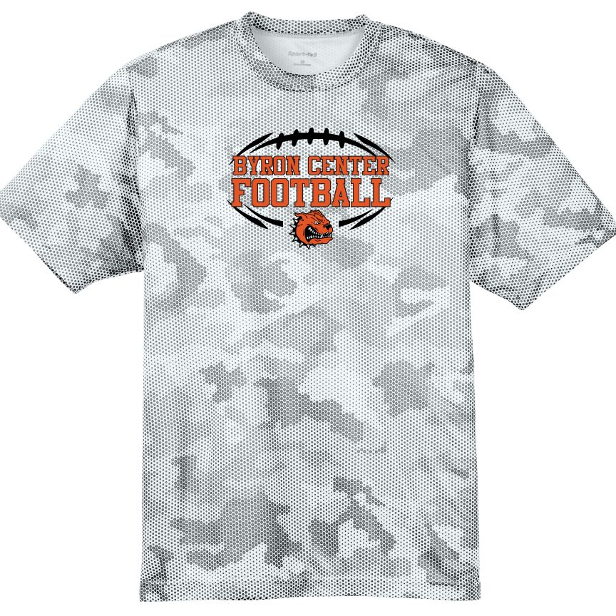 Byron Center Football - Adult CamoHex Tee