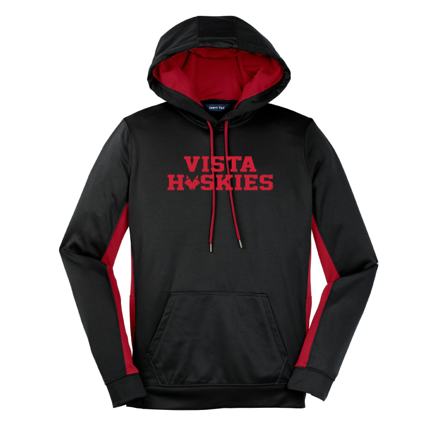 Vista - Women's Sport-Wick® Colorblock Hooded Pullover