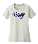 Knapp - Women's Tri-Blend Scoop Neck Raglan Tee