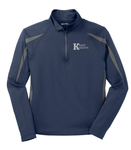 Knapp - Adult Stretch 1/2-Zip Colorblock Pullover